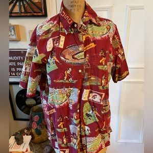 USC Reyn Spooner Hawaiian shirt L
